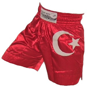FIGHT-FIT - Boxing Shorts / Boxhosen / Long Cut / Türkei-Türkiye
