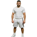 FIGHT-FIT - Fitness Shorts / Weiss