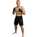 FIGHT-FIT - Fightshorts MMA Shorts / Brazilian / Schwarz