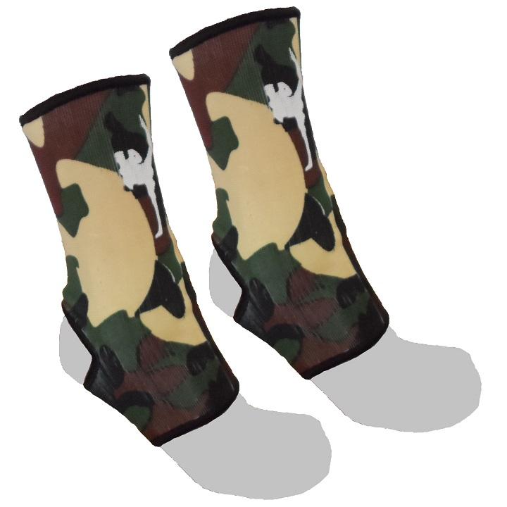 FIGHTERS - Knöchelschoner / Ankle Guard / Camo-Grün
