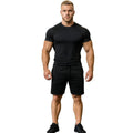 FIGHTERS - Fitness Shorts / Giant / Schwarz