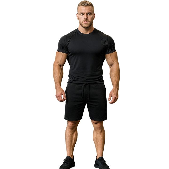 FIGHTERS - Fitness Shorts / Giant / Schwarz