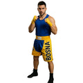 FIGHT-FIT - Boxing Shorts / Boxhosen / Long Cut / Bosnien-Bosna