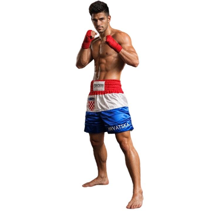 FIGHTERS - Muay Thai Shorts / Kroatien-Hrvatska / Grb
