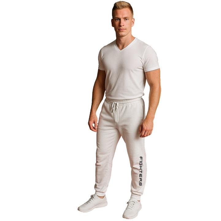 FIGHTERS - Trainingshosen / Giant / Weiss