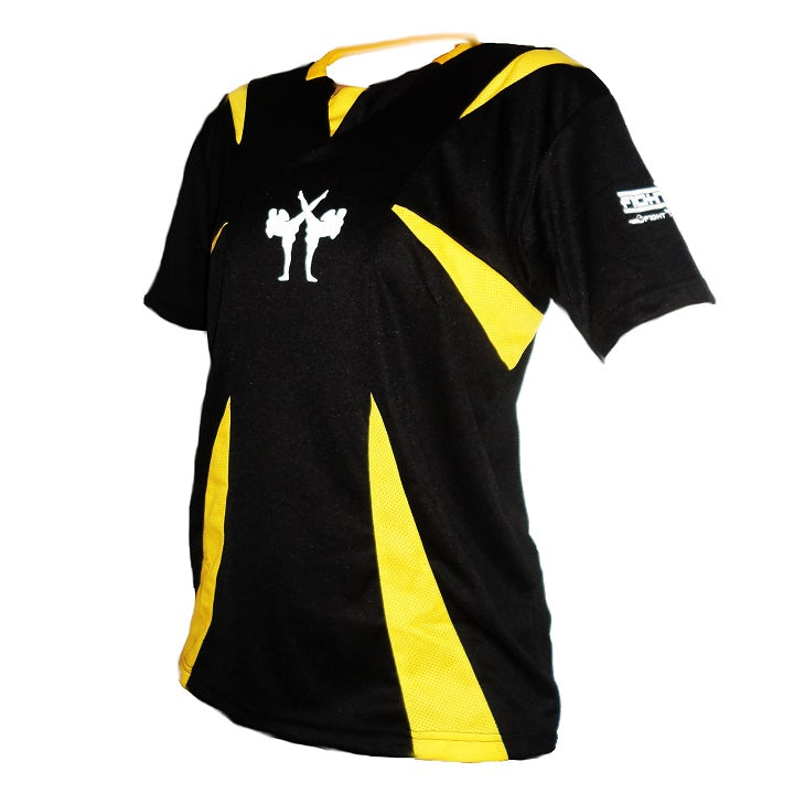 FIGHTERS - Kick-Boxing Shirt / Competition / Schwarz