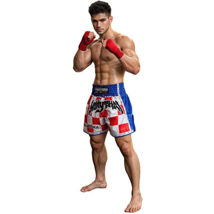 FIGHTERS - Muay Thai Shorts / Kroatien-Hrvatska / Elite