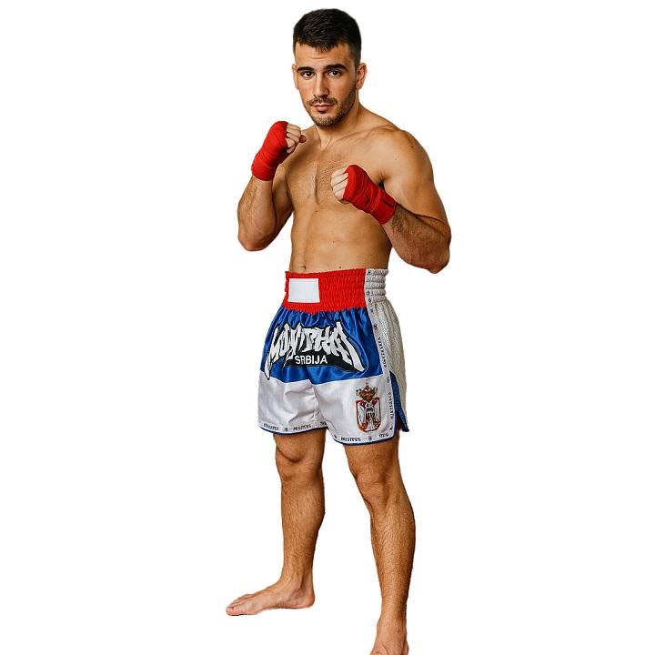 FIGHTERS - Muay Thai Shorts / Serbien-Srbija / Elite