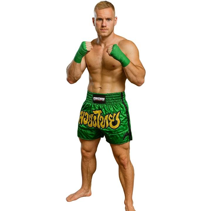 FIGHTERS - Muay Thai Shorts / Grün