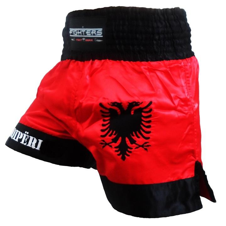 FIGHTERS - Muay Thai Shorts / Albanien-Shqipërisë