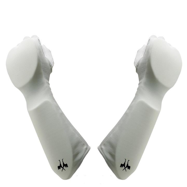 FIGHT-FIT - Unterarm-Hand Schutz / Protector / Weiss