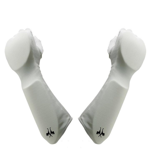 FIGHT-FIT - Unterarm-Hand Schutz / Protector / Weiss