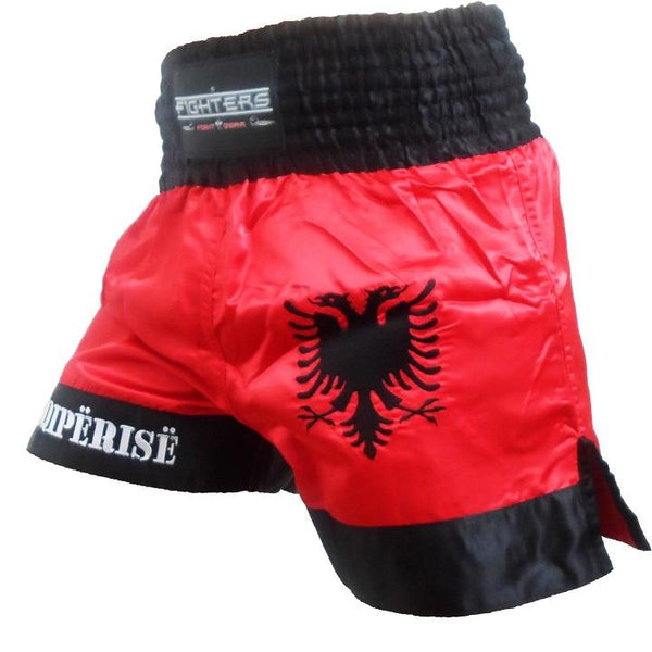 FIGHTERS - Muay Thai Shorts / Albanien-Shqipërisë