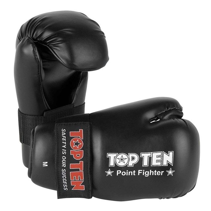 Top Ten - Point Fighting Handschuhe / Schwarz