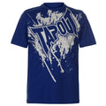 Tapout - T-Shirt / Blau-Weiss