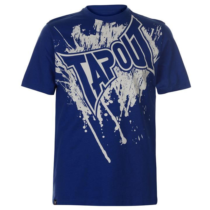 Tapout - T-Shirt / Blau-Weiss