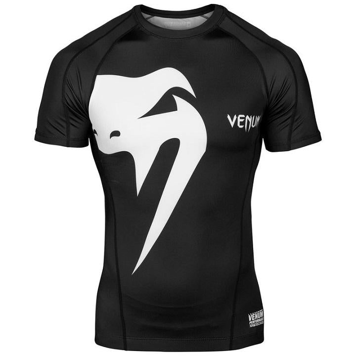 Venum - Rashguard / Giant / Shorts Sleeves /Schwarz