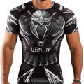 Venum - Rashguard / GLDTR  4.0 / Short Sleeve / Schwarz