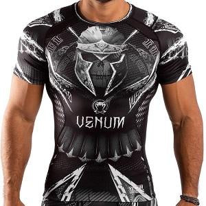 Venum - Rashguard / GLDTR  4.0 / Short Sleeve / Schwarz