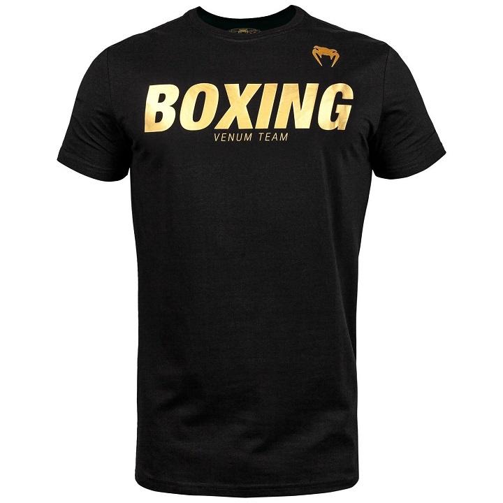 Venum - T-Shirt / Boxing VT / Schwarz-Gold