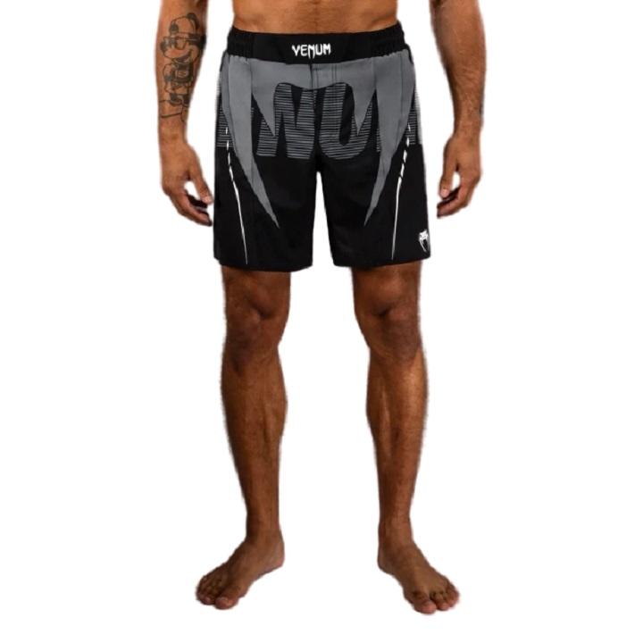 Venum - Fightshorts MMA Shorts / Adrenaline / Schwarz-Silber-Grau
