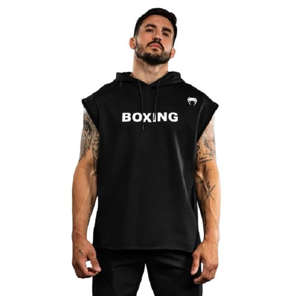 Venum - Hoodie / Boxing VT / Ärmellos / Schwarz
