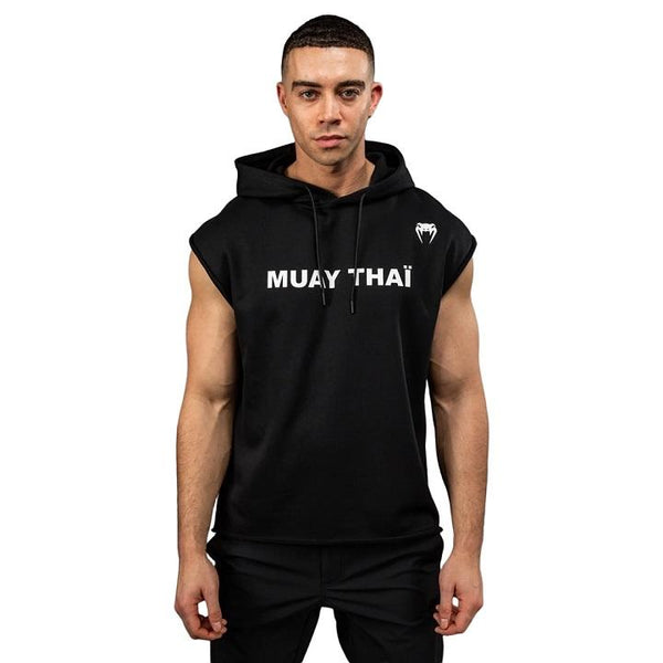Venum - Hoodie / Muay Thai VT / Ärmellos / Schwarz