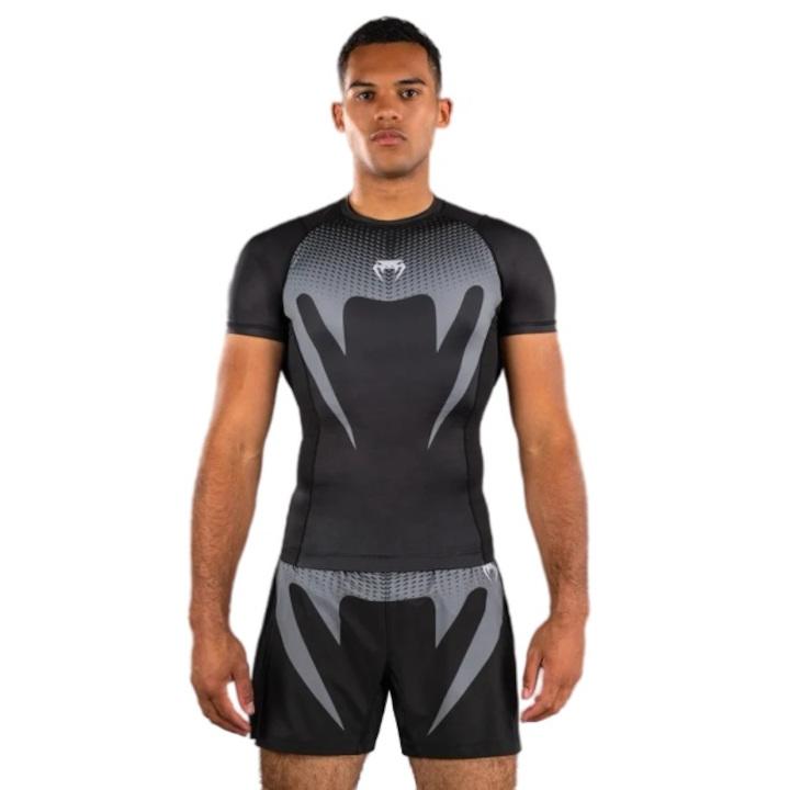 Venum - Rashguard / No Gi / Short Sleeve / Schwarz-Silber