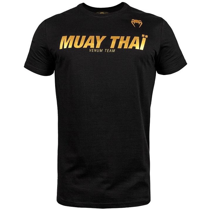 Venum - T-Shirt / Muay Thai VT / Schwarz-Gold
